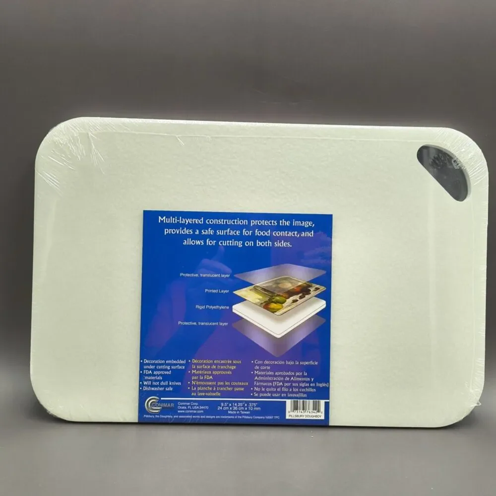 Sealed Pillsbury Doughboy Poppin Fresh Ol' Blue Eyes Cutting Board 2007 New